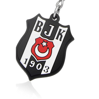 Piolent Beşiktaş Arma Silikon Anahtarlık 