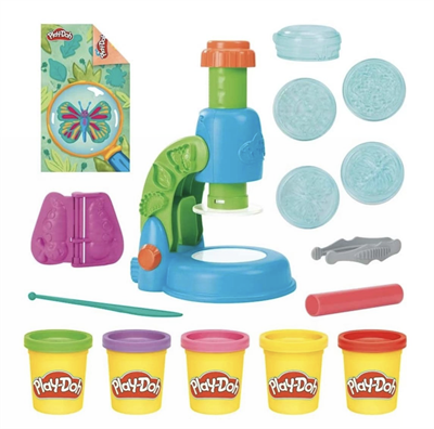Play-Doh Işıklı Mikroskop Oyun Seti 