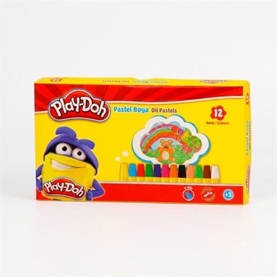Play-Doh Karton kutu 12 Renk Pastel Boya Seti 