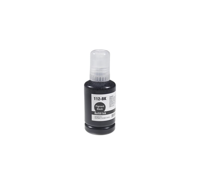 ProPrint Epson T112-C13T06C14A Siyah Pigment Muadil Mürekkep Dolum Şişe