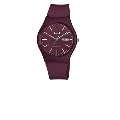 Q&Q A212J011Y Bordo Kol Saati