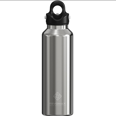 Revomax Çelik Matara Gri 900 Ml Paslanmaz Termos