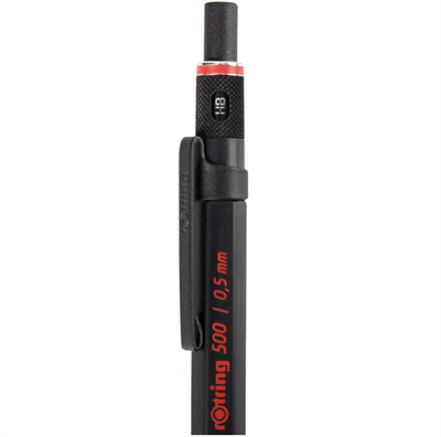 Rotring 500 Mekanik Kurşun Kalem 0,5 mm Siyah 