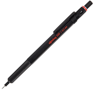 Rotring 500 Mekanik Kurşun Kalem 0,5 mm Siyah 