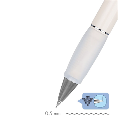 Serve Deep Mekanik Kurşun Kalem 0.5 MM Fildişi