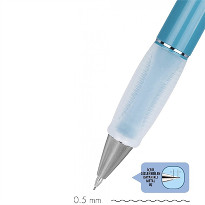 Serve Deep Mekanik Kurşun Kalem 0.5 MM Okyanus Mavi