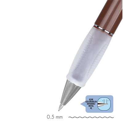 Serve Deep Mekanik Kurşun Kalem 0.5 MM Kahverengi