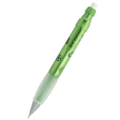Serve Deep Pre Met. Mek. Desen 0.7 mm F. Yeşil Spor Versatil Kalem