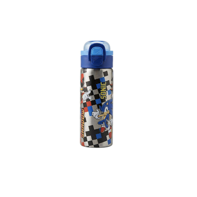 Sonic Çift Fonksiyon Kapaklı Çelik Matara 600 ml 3817