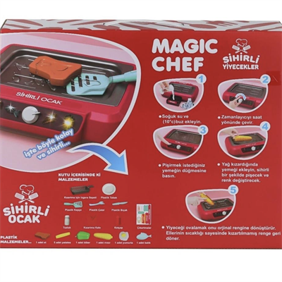 Limon Magic Chef 20 Parça Işıklı Sesli Barbekü Oyun Seti 