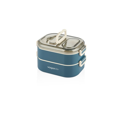Vagonlife 1000 ml 3 Bölmeli Paslanmaz Çelik Lunchbox