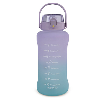 Vagonlife 2500 ml Soft-Touch Motivasyon Su Matarası