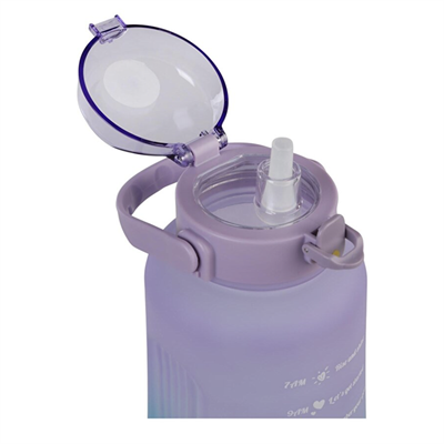 Vagonlife 2500 ml Soft-Touch Motivasyon Su Matarası