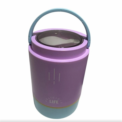 Vagonlife VGN-1266 Mor 3 Bölmeli Saklama Kabı 900 ml 