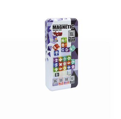Vardem 40 Parça Manyetik Alfabe ve Rakam Blok Seti 2 cm 