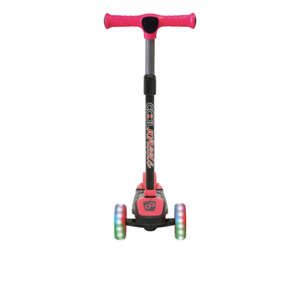 VARDEM IŞIKLI TWİST SCOOTER PEMBE