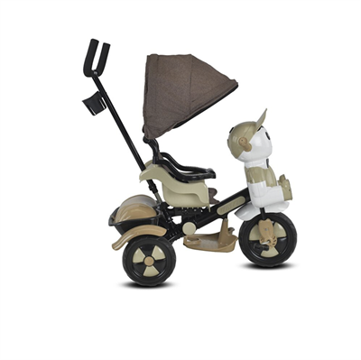 Vardem Yupi Tricycle Lüks Üç Teker Bisiklet Kahve