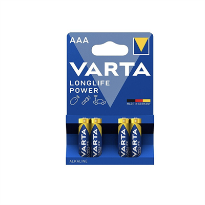 Varta Longlife Power 4lü AAA Alkalin Pil