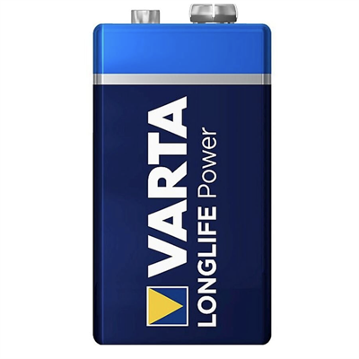 Varta Longlife Power 9V Alkalin Pil
