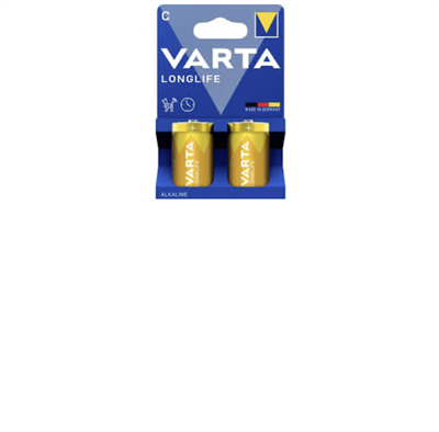Varta Longlife C Boy Alkalin Pil LR14 2’li Blister Paket 