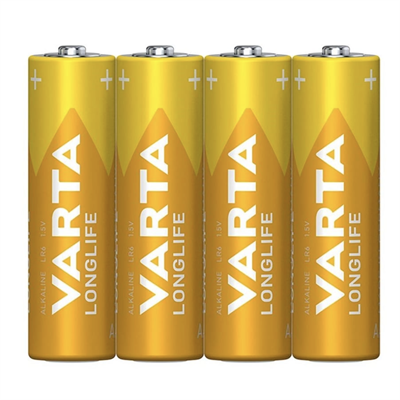 Varta Longlife AA Alkalin Kalem Pil 4lü