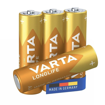 Varta Longlife AA Alkalin Kalem Pil 4lü