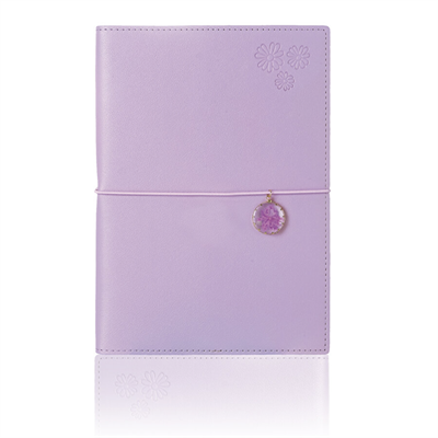 Victorias Journals Charm A5 Noktalı Çiçek Defter 