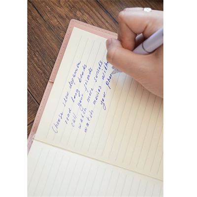 Victorias Journals Charm Hayat Ağacı Çizgili Defter 