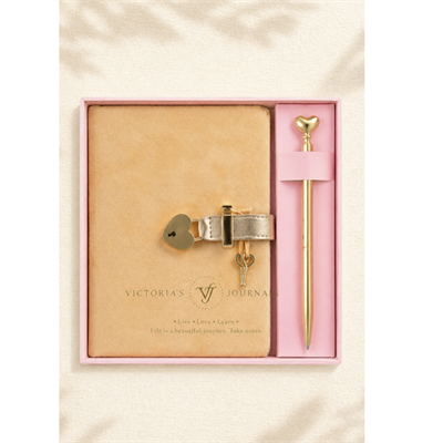 Victorias Journals Hush Hush Kilitli Günlük Vizon 