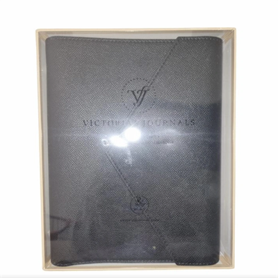 VJ MUSE VEGAN DERİ ORGANİZER DEFTER A5 DEĞİŞEBİLEN İÇ 120 GR 96 YP KUTULU SİYAH