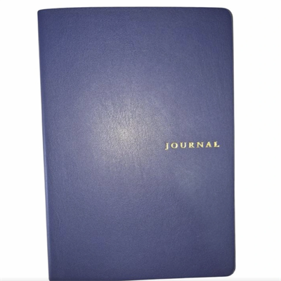 VJ SMYTH ART VEGAN DERİ DEFTER 100 GR 96 YP A5 DÜZ LACİVERT