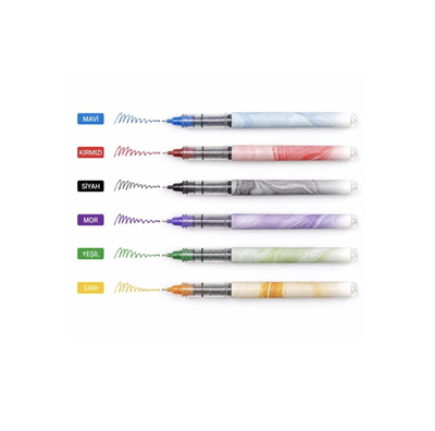 Writech W-501 Liquid Roller 0.5 mm Kalem 6 LI
