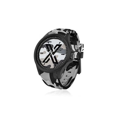 X WATCH Camouflage Black 44 mm Kol Saati