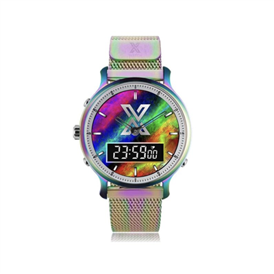 X WATCH DB Limited Renkli Analog Dijital Kol Saati