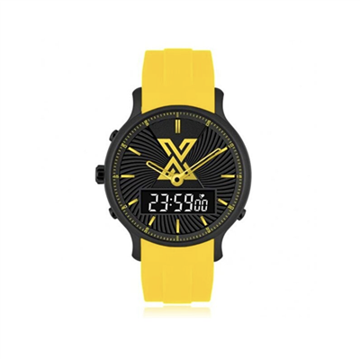 X WATCH DB Sarı Analog Dijital Kol Saati