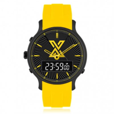 X WATCH DB Sarı Analog Dijital Kol Saati