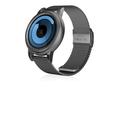 X WATCH Gun Metal 40 mm Çelik Kol Saati