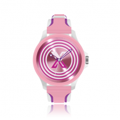 X WATCH RB Pembe 38 mm Silikon Kol Saati