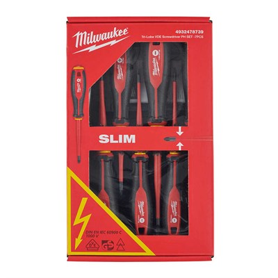 MİLWAUKEE TRI-LOBE VDE TORNAVİDA PH SET -7PCS T4932478739