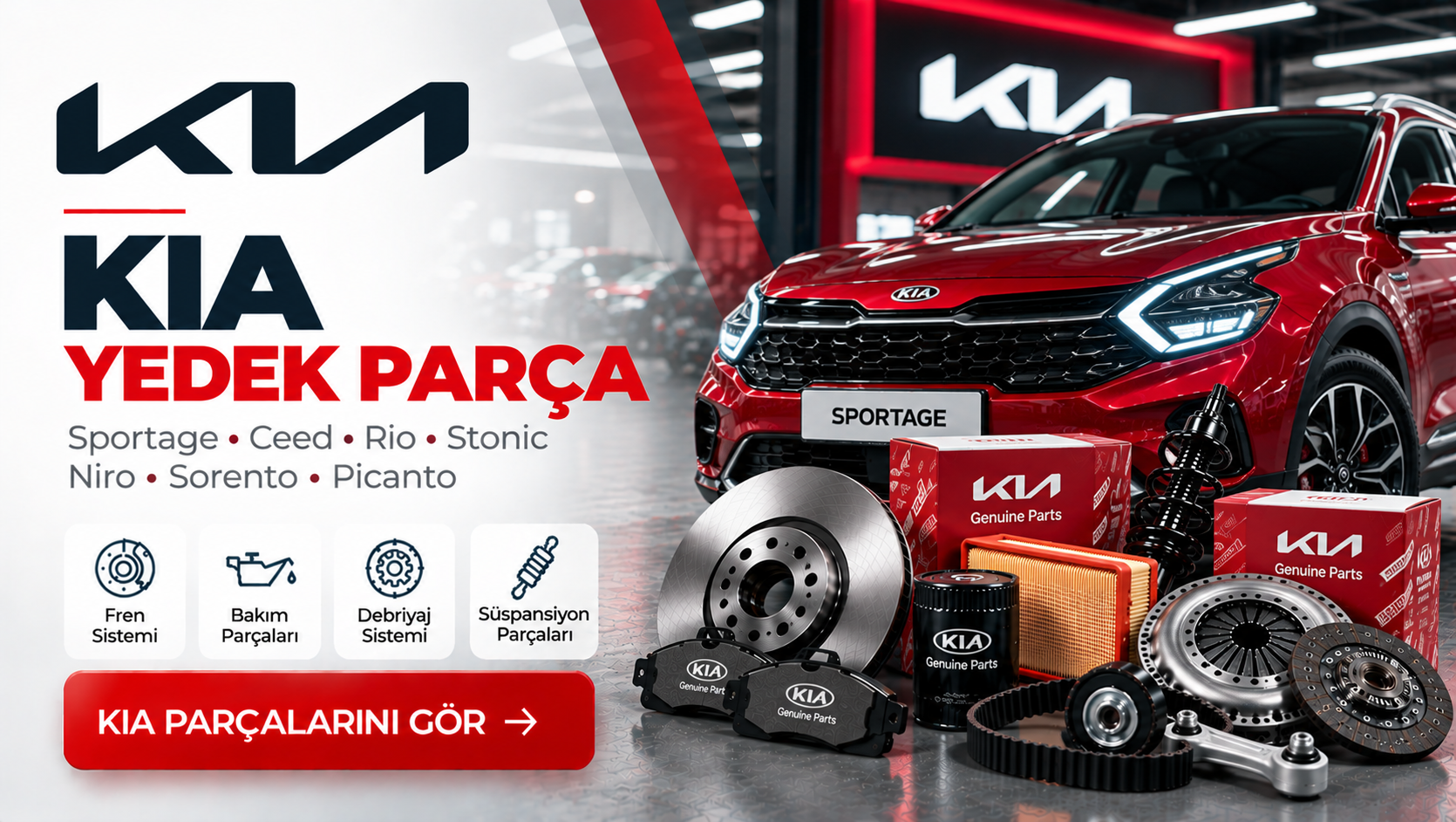 Kia Yedek Parçaları
