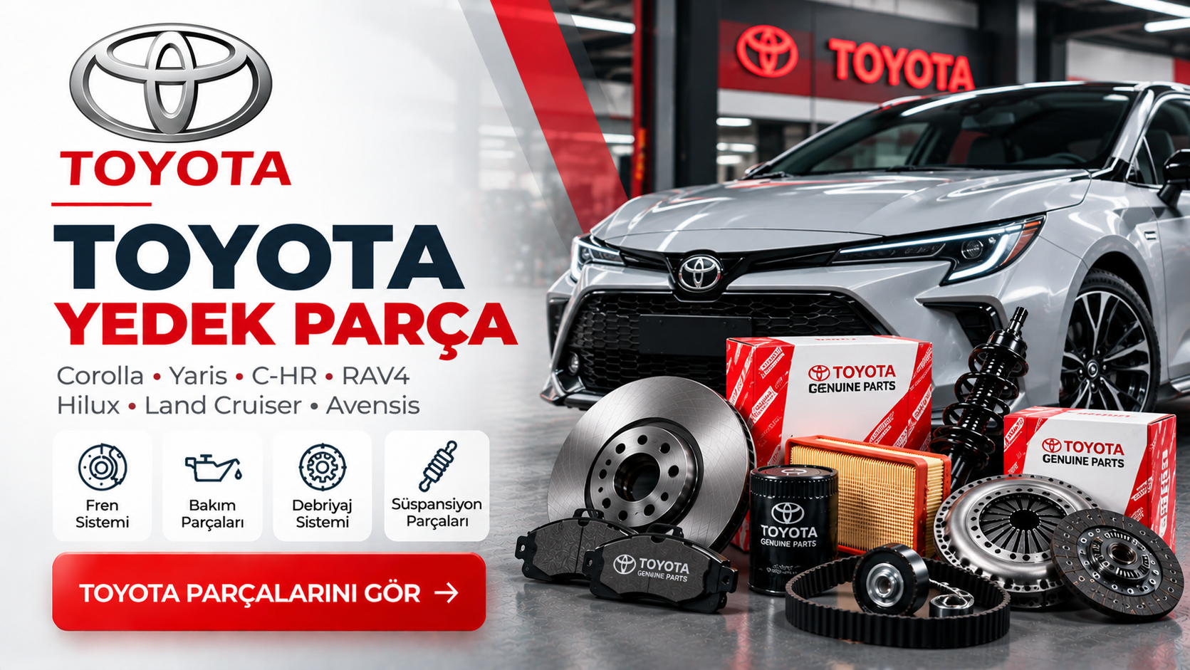 Toyota Yedek Parçaları