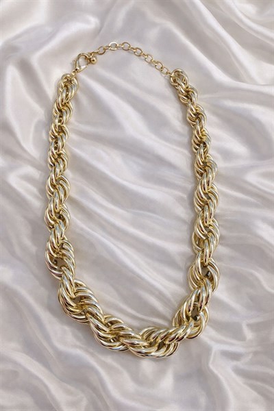 MARKA MODEL Z.R TASARIM GOLD KOLYE