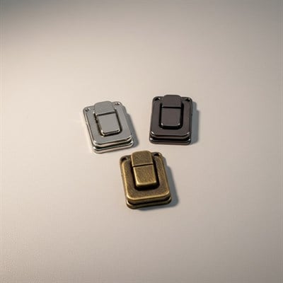 Kutu Kilidi Sandık Kilidi Emniyet Kilidi 2.7 cm Nikel, Siyah Nikel ve Antik (Min. 2 Adet)