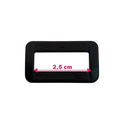 Plastik Çerçeve 2.5 cm Siyah (Min. 20 Adet)