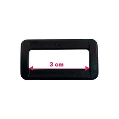 Plastik Çerçeve 3 cm Siyah (Min. 20 Adet)