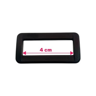 Plastik Çerçeve 4 cm Siyah (Min. 15 Adet)