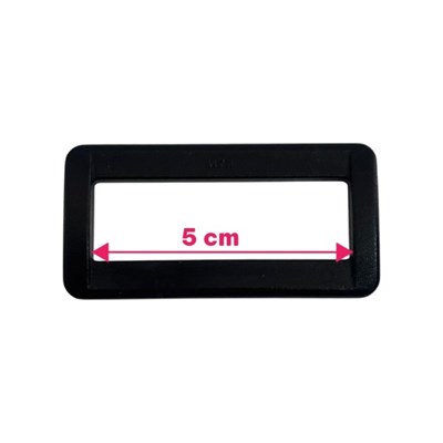 Plastik Çerçeve 5 cm Siyah (Min. 10 Adet)