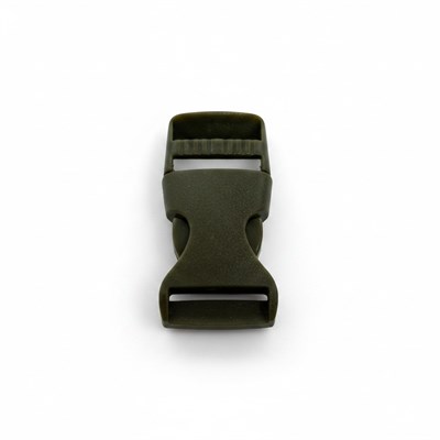 Plastik Düz Kilit 1.5 cm Haki (Min 10 Adet)