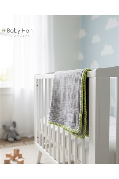 Dört katlı müslü örtü %100 pamuk