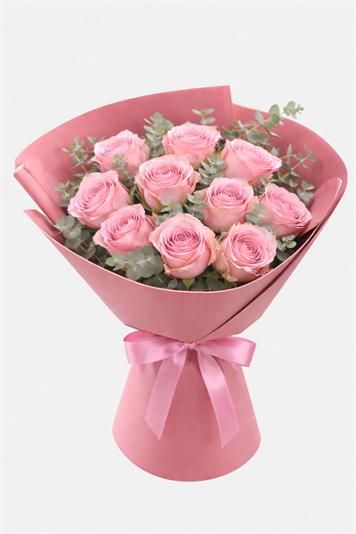 Pembe Gül Buketi